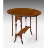 Edwardian mahogany Sutherland table
