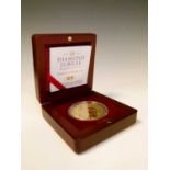 Elizabeth II Diamond Jubilee Guernsey 22ct gold limited edition £5 coin