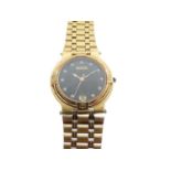 Gucci - Gentleman's mid-size gold plated wristwatch