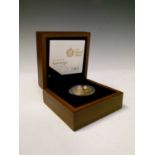 Elizabeth II gold sovereign, 2010, cased