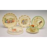 Collection of early 20th Century nursery tea wares