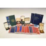 Quantity of medallions and coinage to include Royal Mint year pack