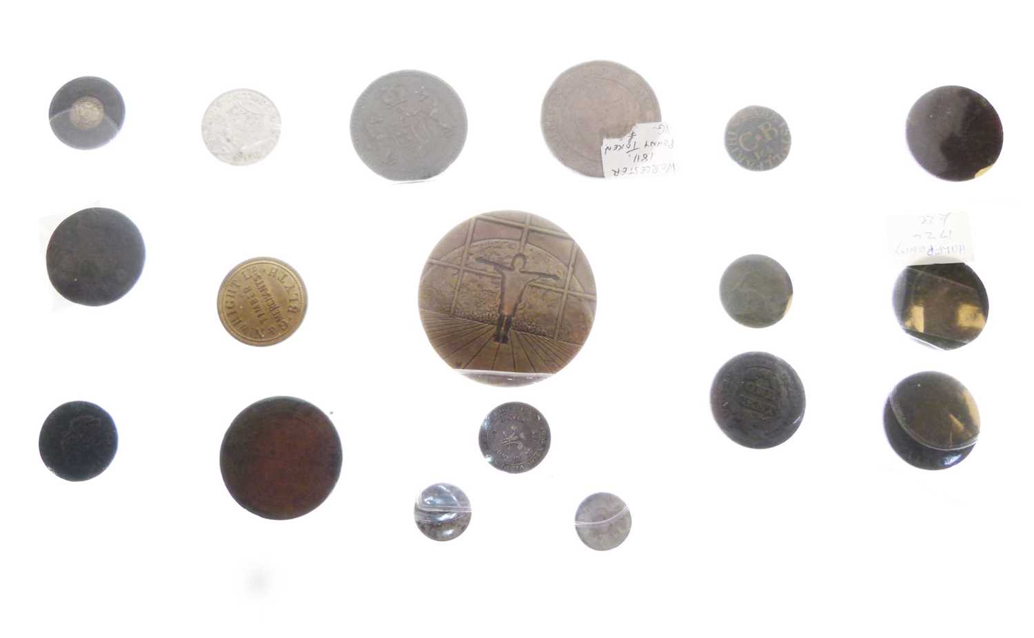 Quantity of tokens and medallions