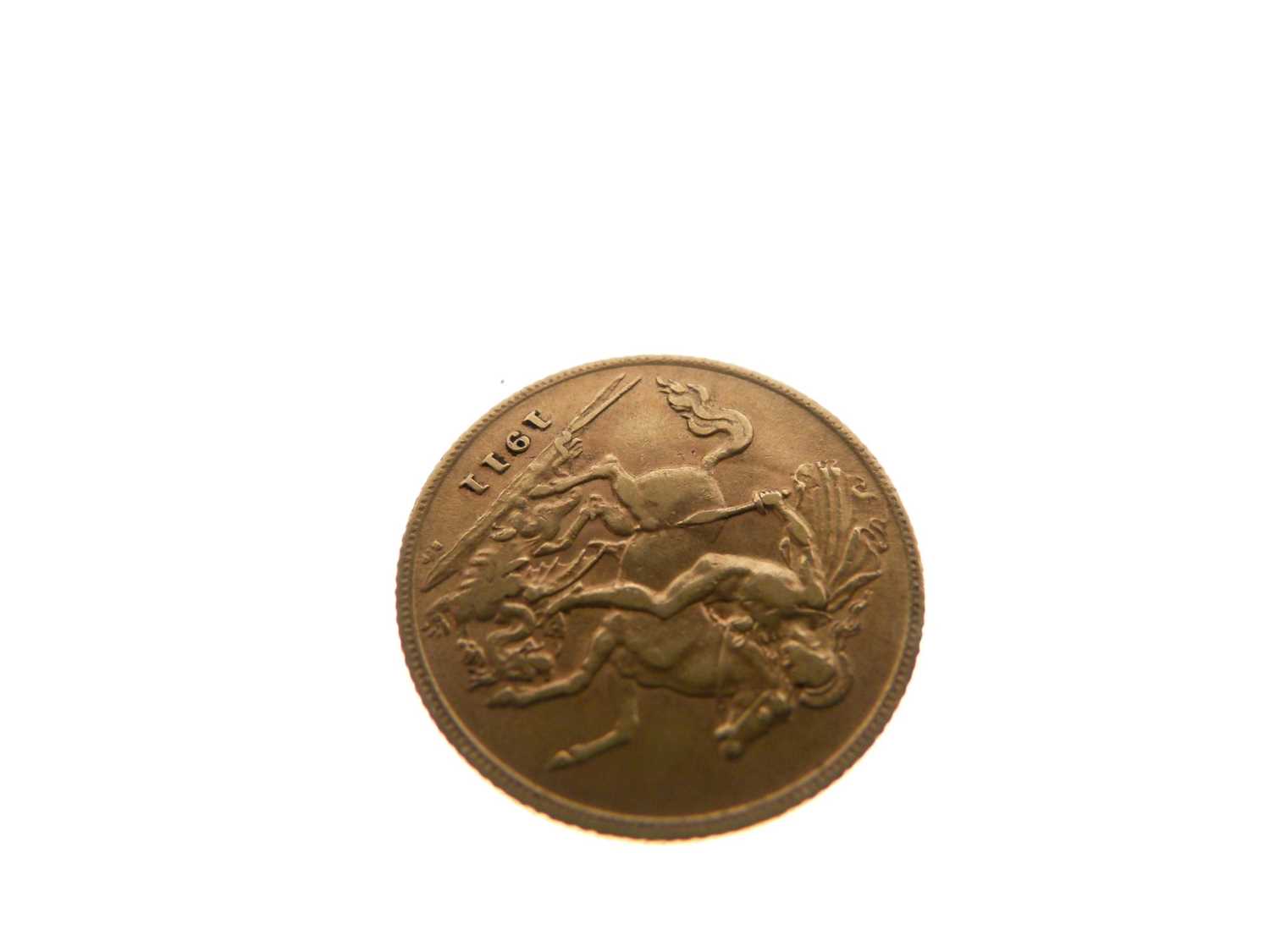 George V gold half sovereign, 1911 - Bild 4 aus 4