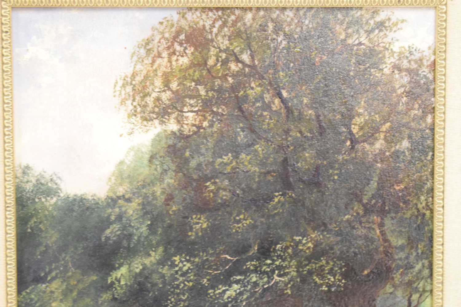 Pair of 19th Century English School oils - Image 3 of 8