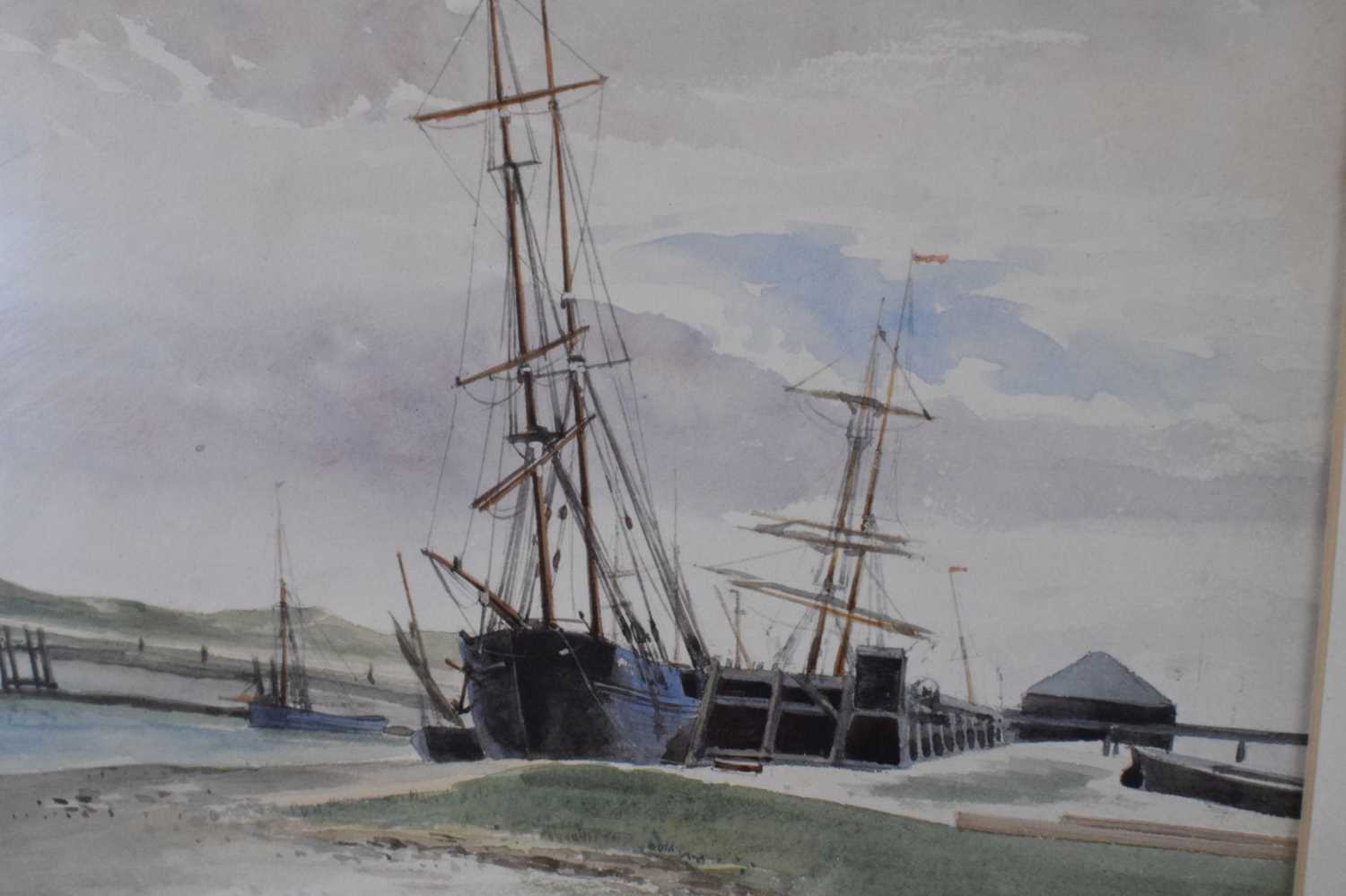 English School, circa 1900 - Pair of maritime watercolours - Image 8 of 13