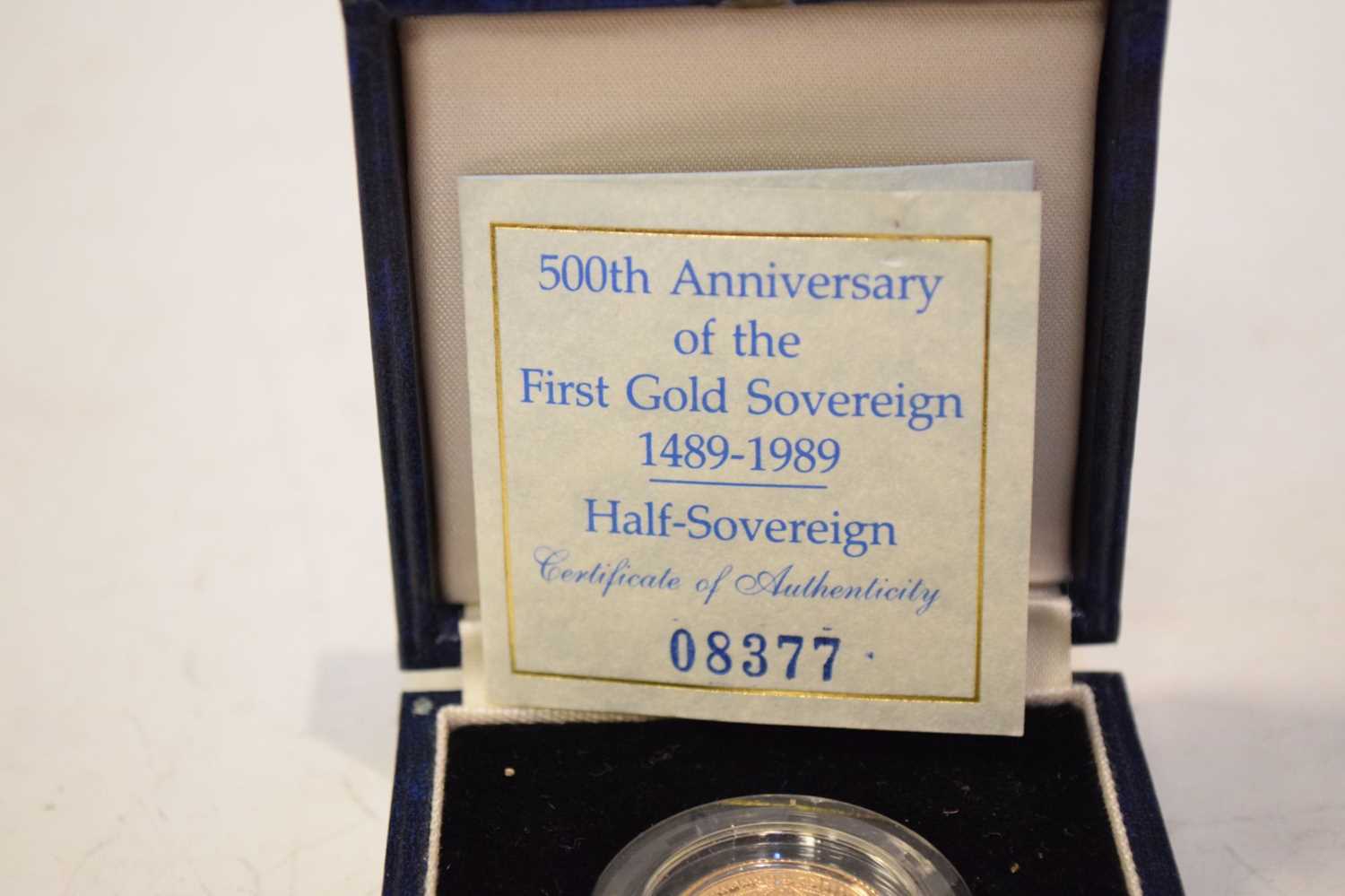 500th Anniversary half sovereign - Bild 3 aus 5