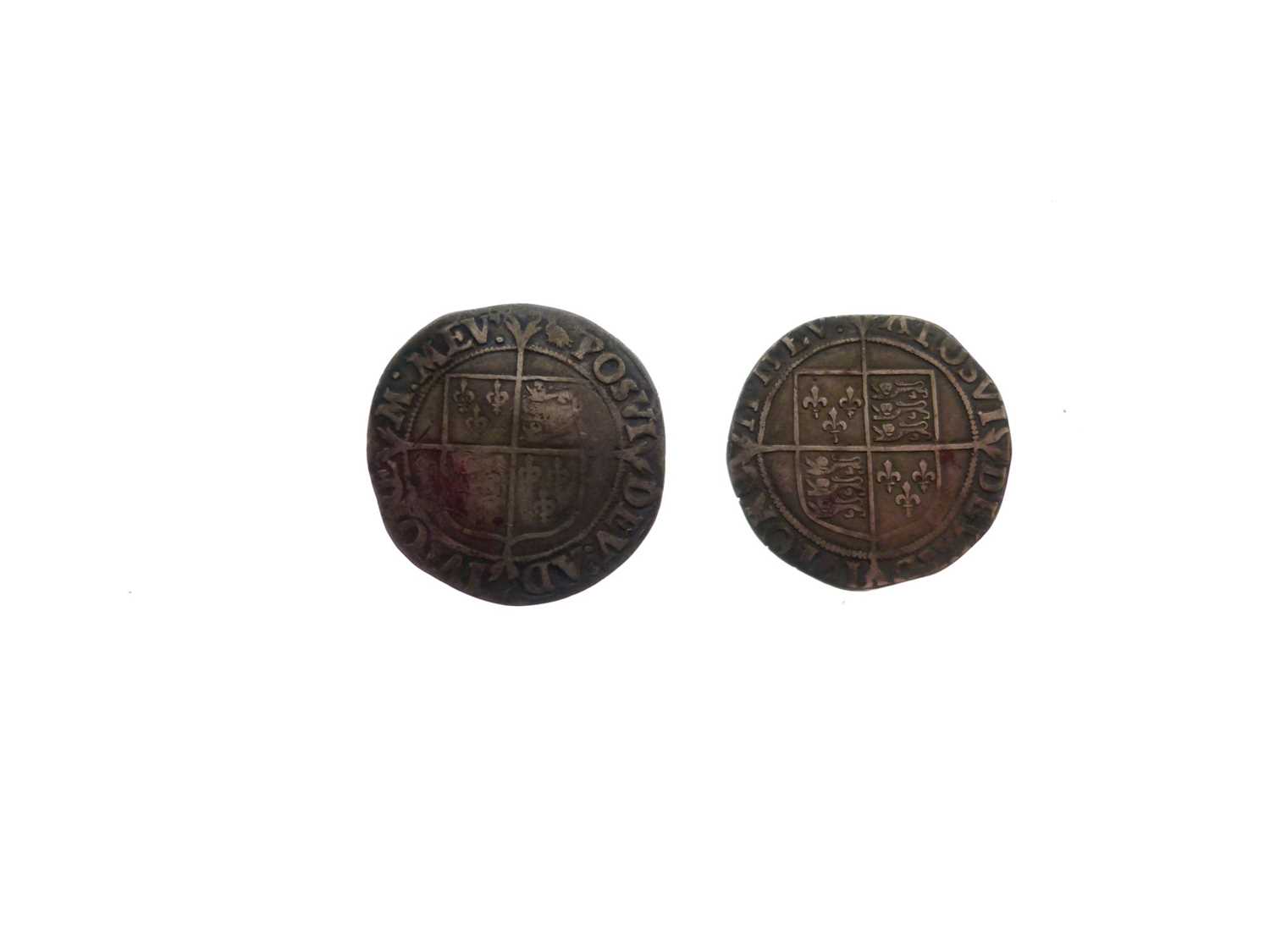 Two Elizabeth I silver coins - Bild 4 aus 4