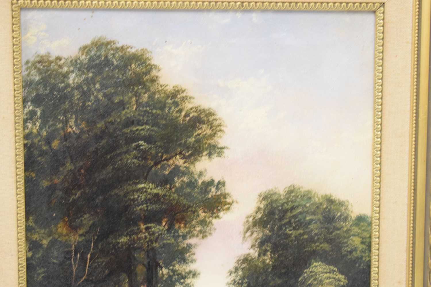 Pair of 19th Century English School oils - Image 6 of 8