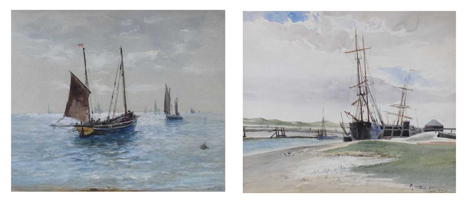 English School, circa 1900 - Pair of maritime watercolours