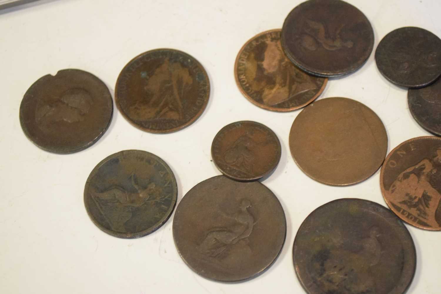 Quantity of world and GB coinage to include Victorian copper coinage - Bild 2 aus 6
