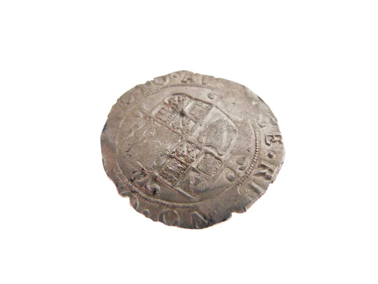 James I sixpence and a Charles I shilling - Bild 6 aus 7