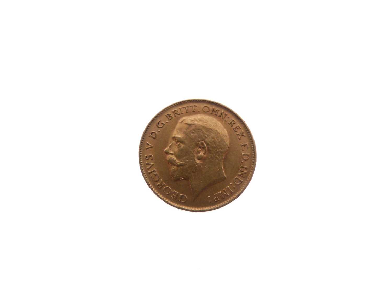 George V gold half sovereign, 1911 - Bild 2 aus 4