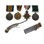 First World War medal group - Naval Interest