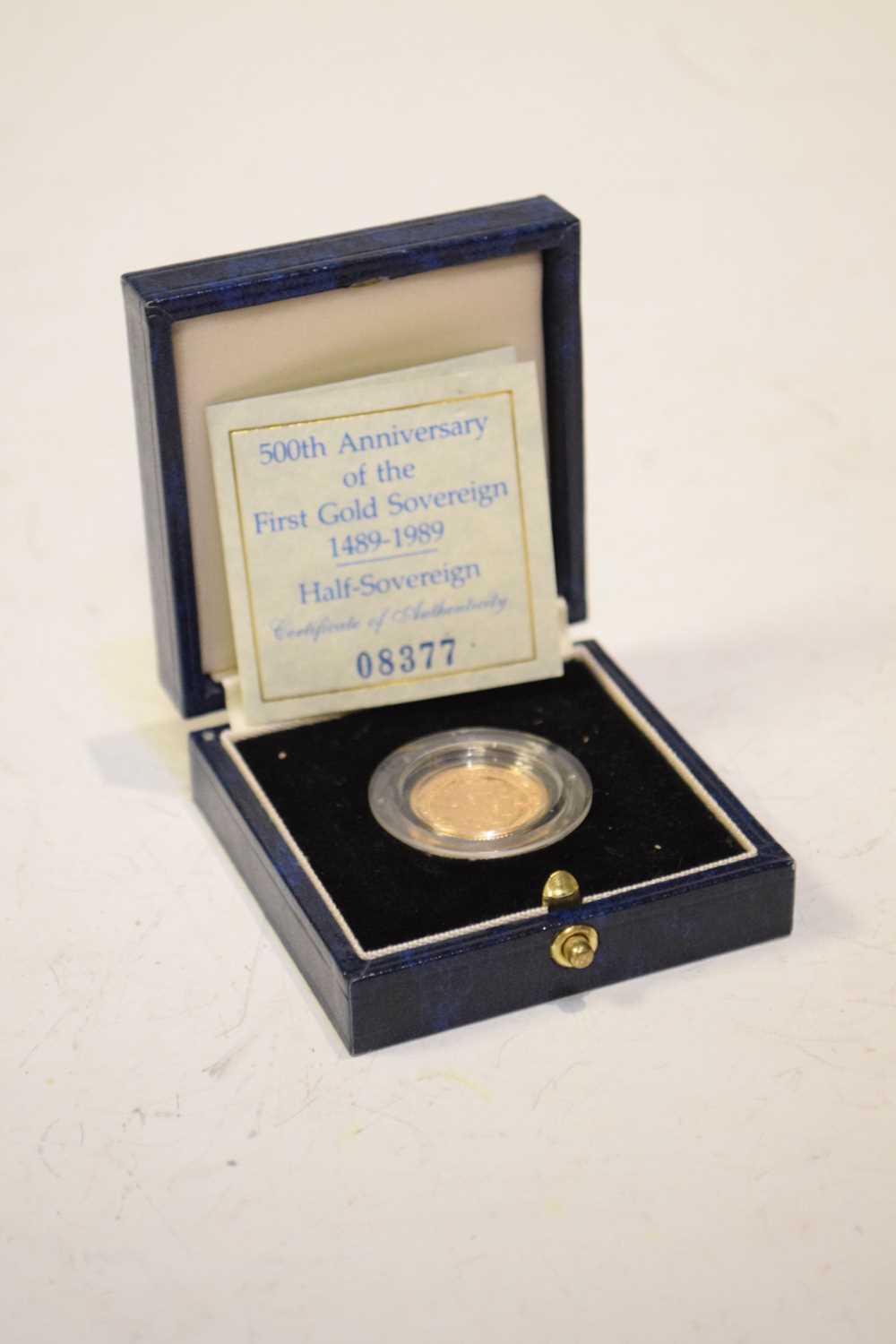 500th Anniversary half sovereign - Bild 5 aus 5