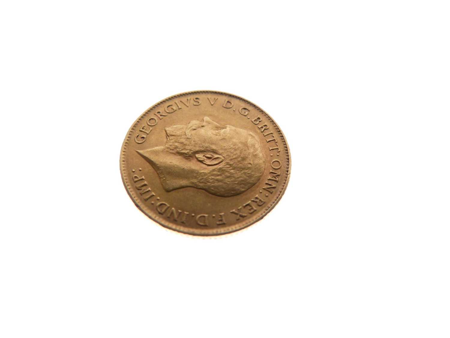 George V gold half sovereign, 1911 - Bild 3 aus 4