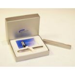 Cross Townsend Platinum Plated 10th Anniversary Special Edition fountain pen