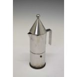 Alessi espresso maker coffee pot designed by Aldo Rossi