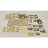 Quantity of cigarette cards and postcards