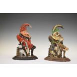 Pair of Mr Punch door stops