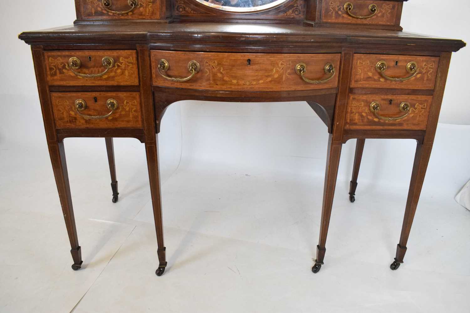 Late 19th/ early 20th Century inlaid dressing table - Image 2 of 22