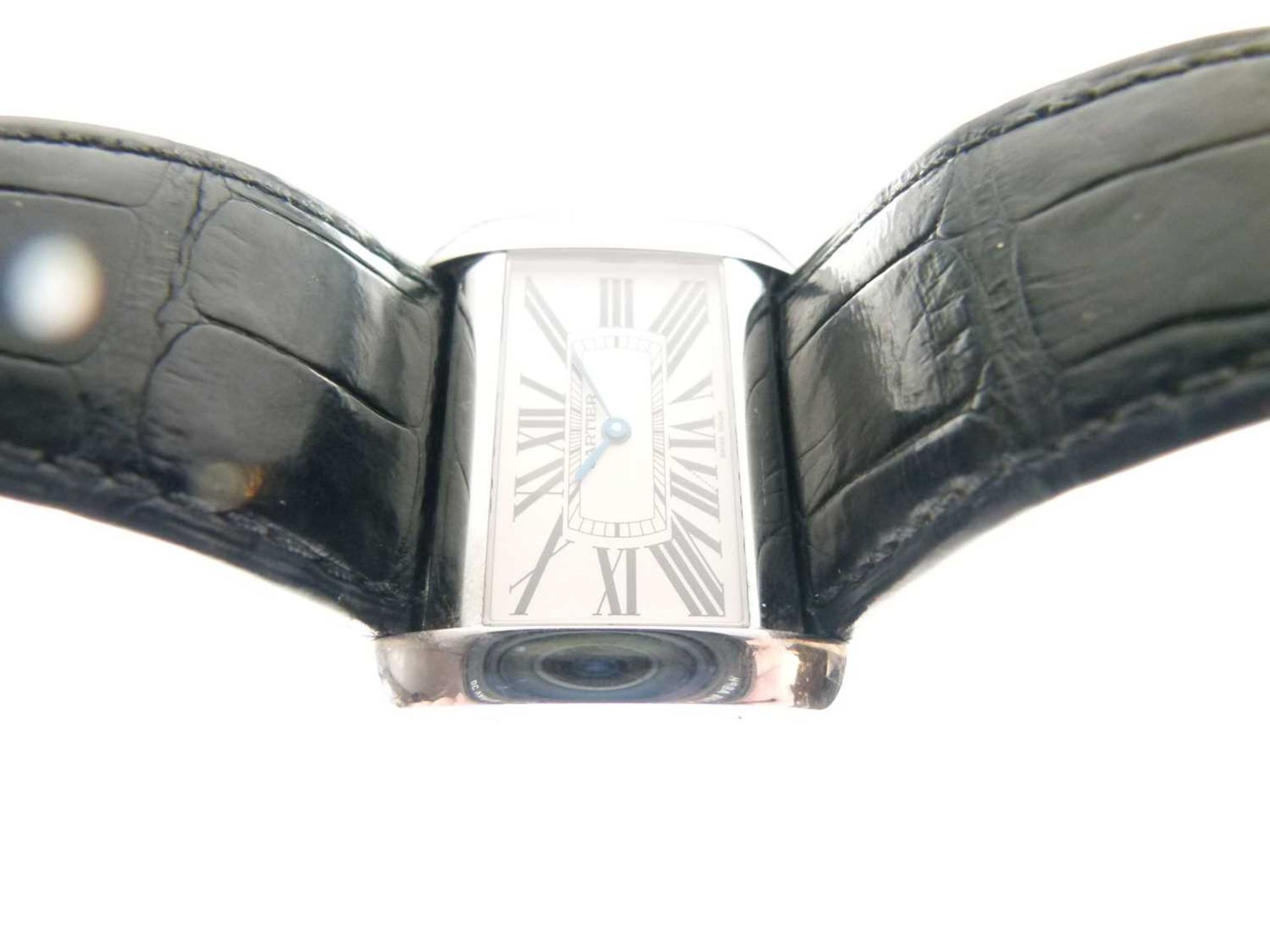 Cartier - Gentleman's Tank Divan stainless steel cased wristwatch - Image 4 of 8