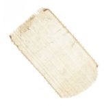 Royal Interest - Silk wedding dress fragment