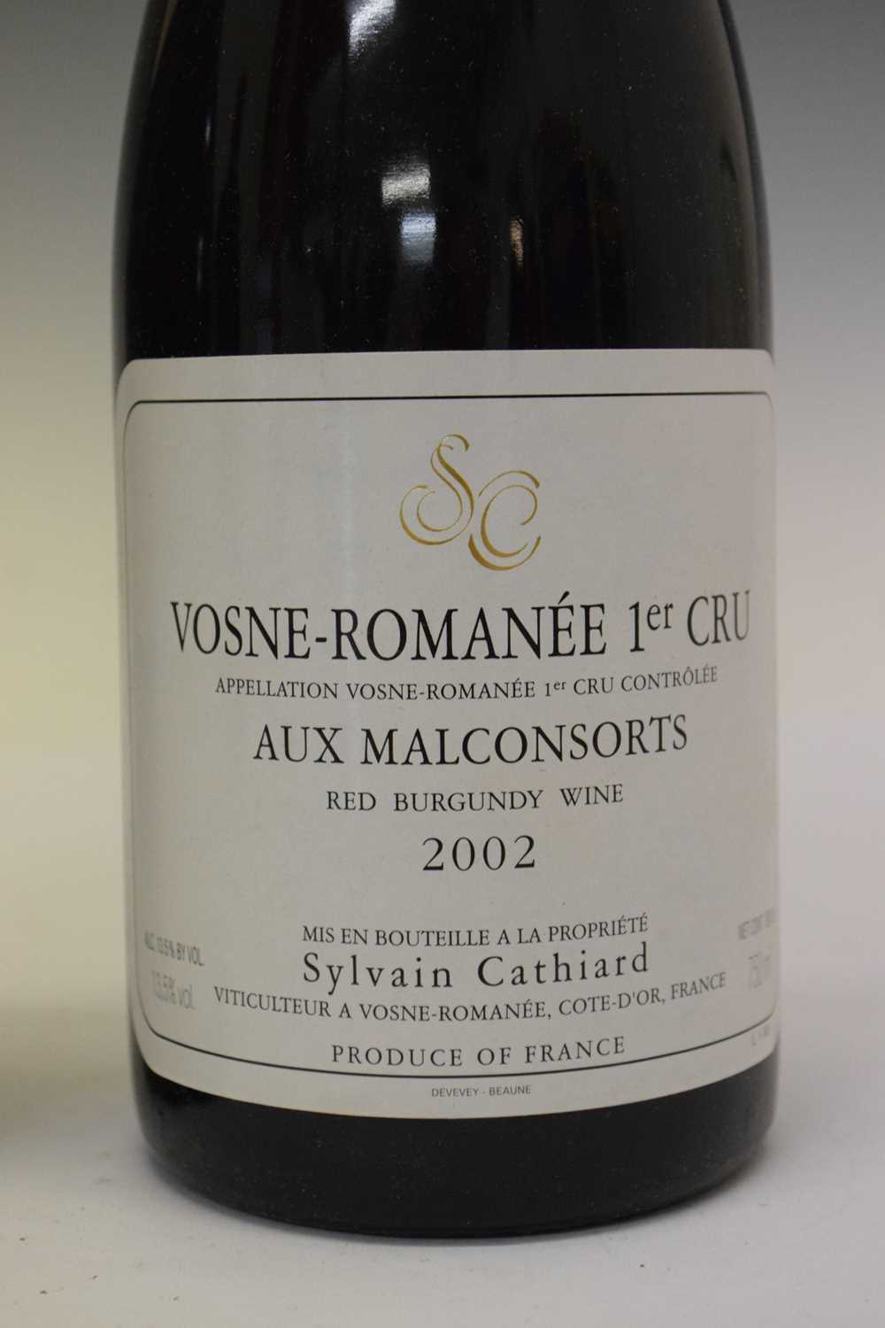 Sylvain Cathiard Aux Malconsorts Vosne-Romanée 1er Cru, 2002, Côte de Nuits, Burgundy - Image 2 of 6