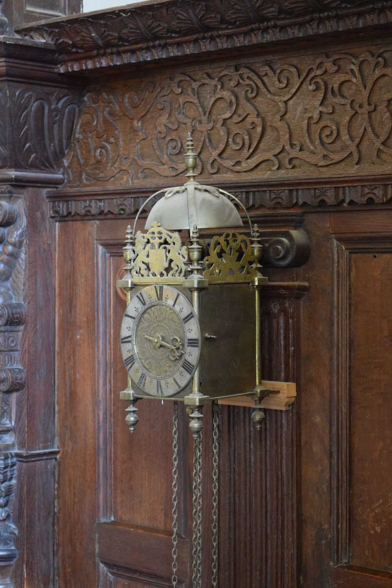 Chew Valley interest: late 17th Century and later brass lantern clock, Thomas Veale 1689 - Image 3 of 12