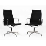 Charles and Ray Eames - Pair of swivel chairs