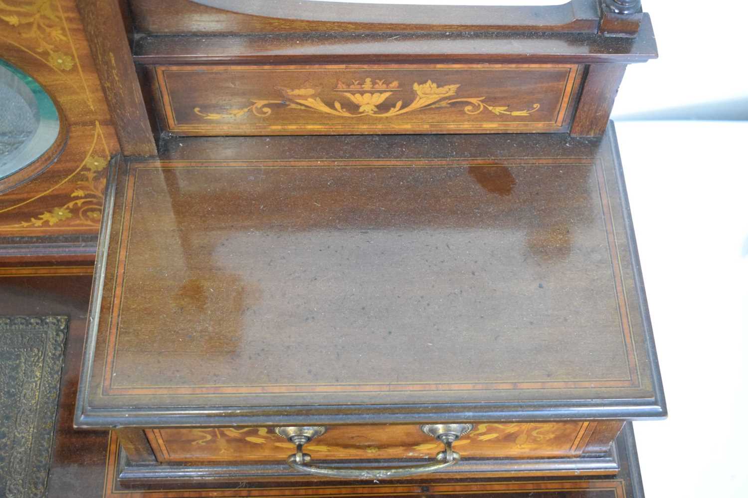 Late 19th/ early 20th Century inlaid dressing table - Image 9 of 22