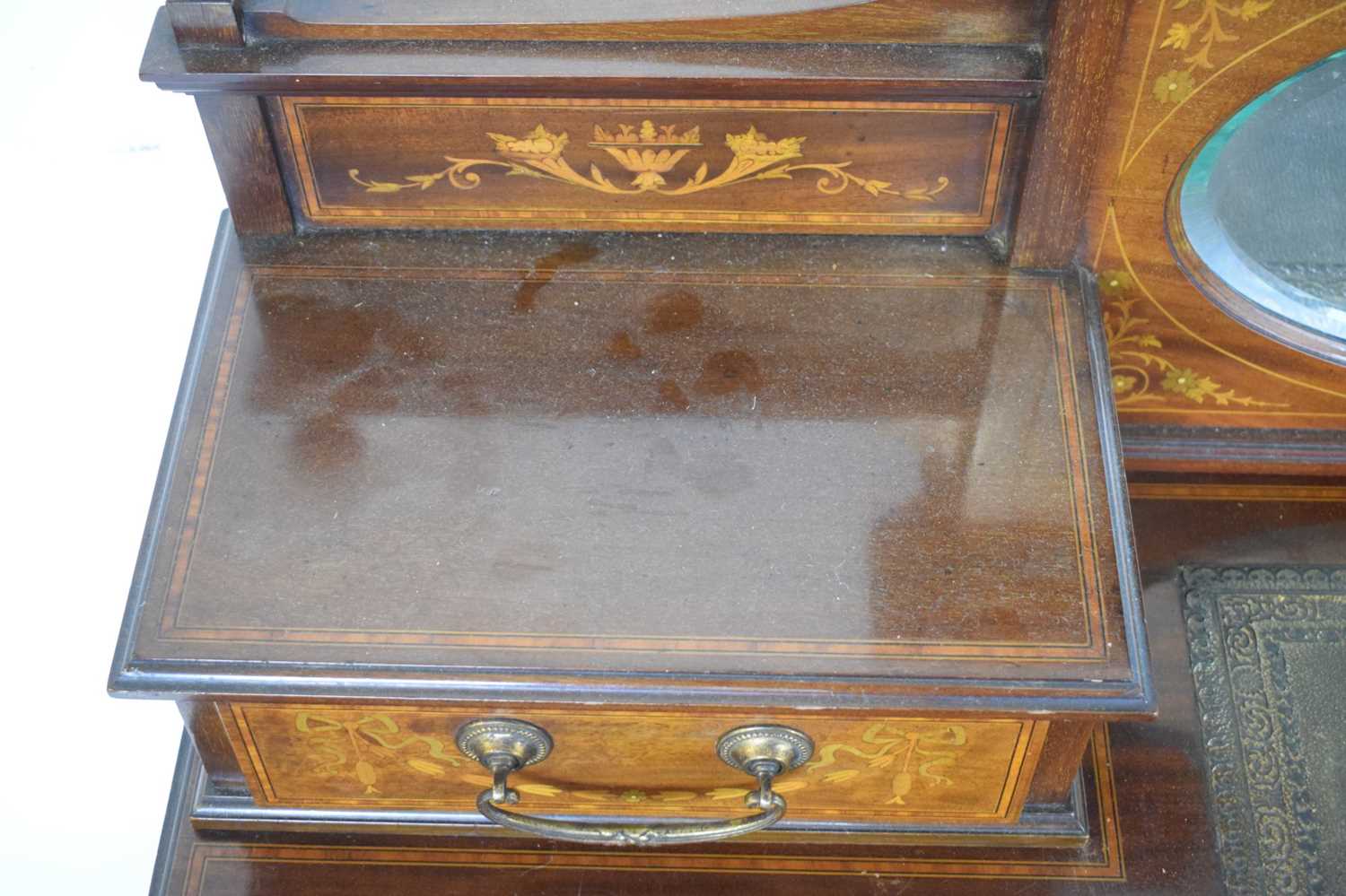 Late 19th/ early 20th Century inlaid dressing table - Image 10 of 22