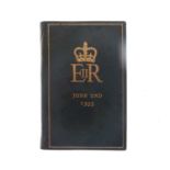 Royal interest - Elizabeth II 1953 - The Queen's Message miniature book
