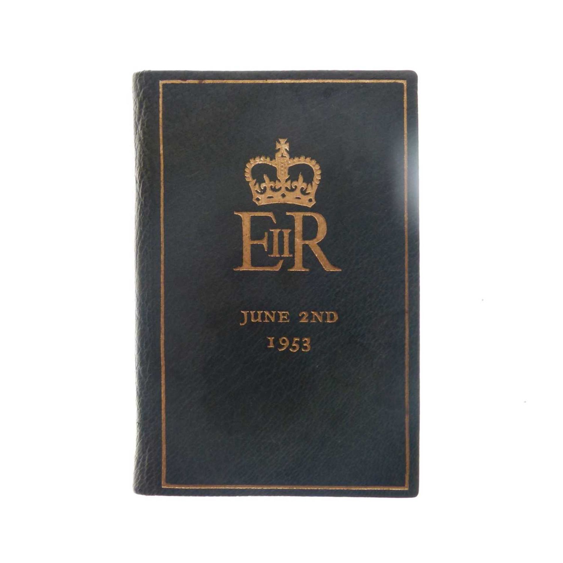 Royal interest - Elizabeth II 1953 - The Queen's Message miniature book