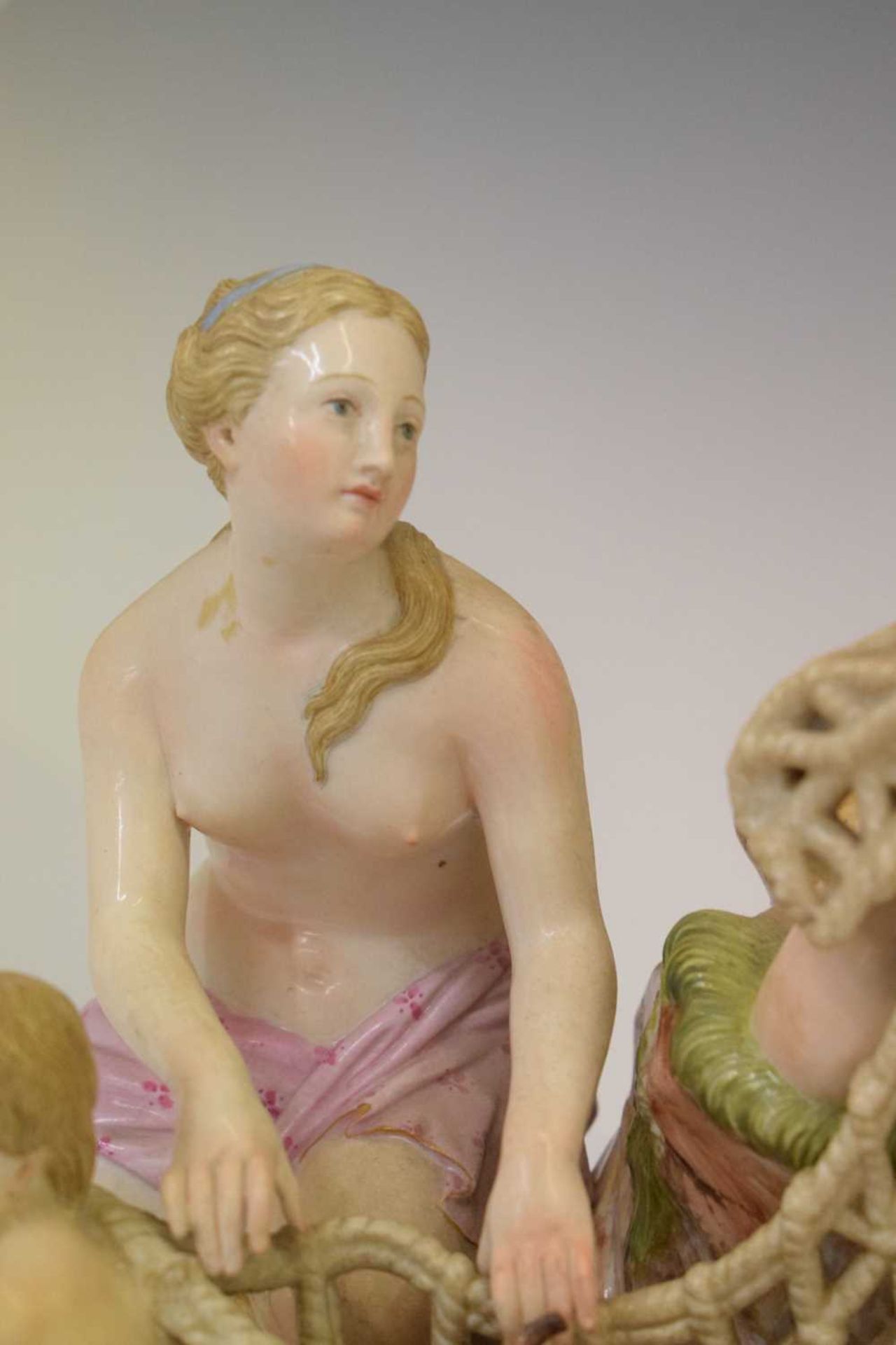Meissen group ‘The Capture the Tritons’ - Image 7 of 11