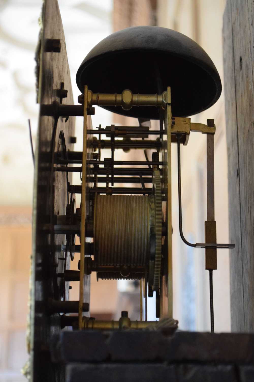 John Norcot, London – Fine walnut and seaweed marquetry eight-day brass dial longcase clock - Image 12 of 18