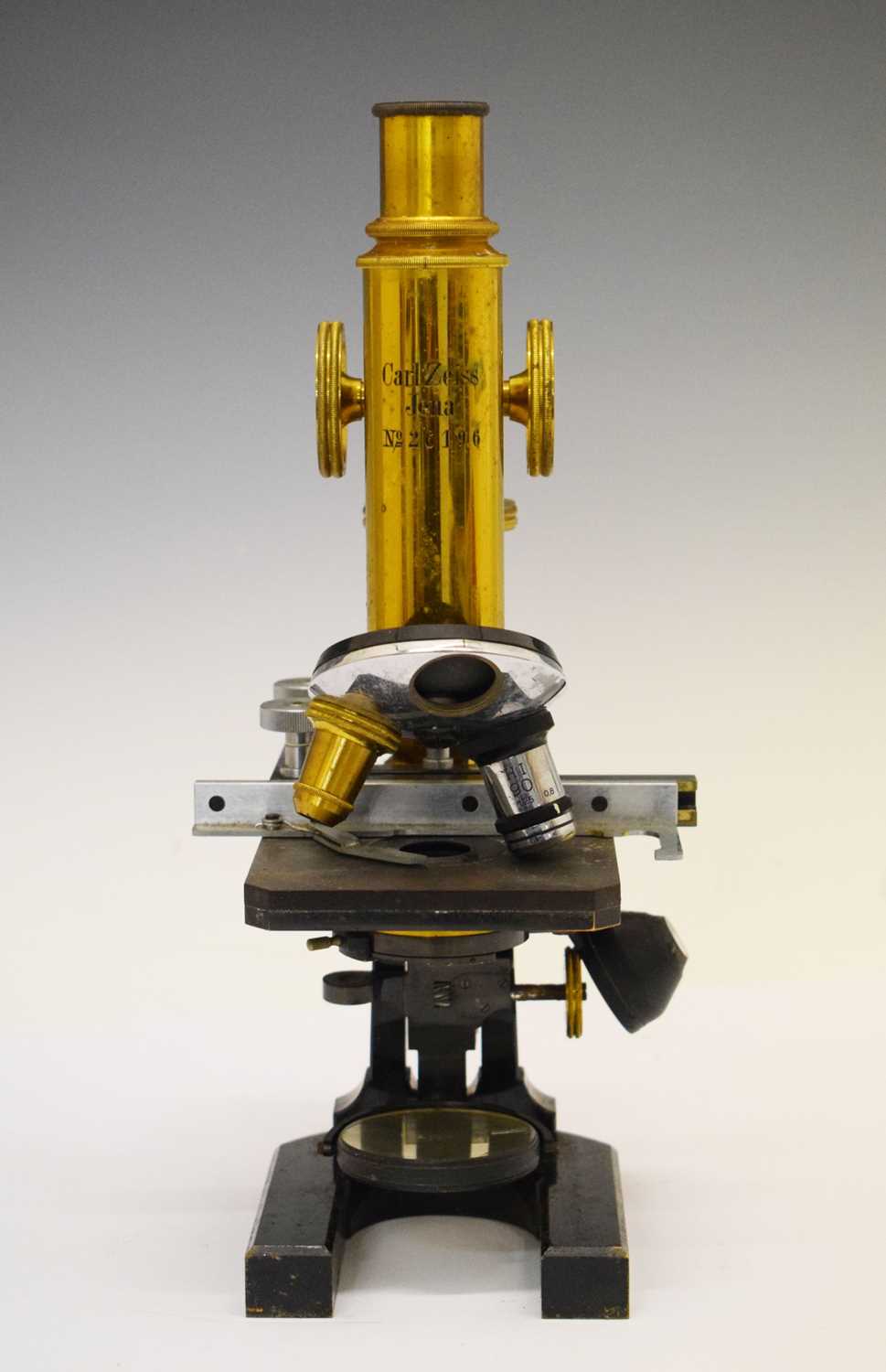 Carl Zeiss Jena microscope No 26196