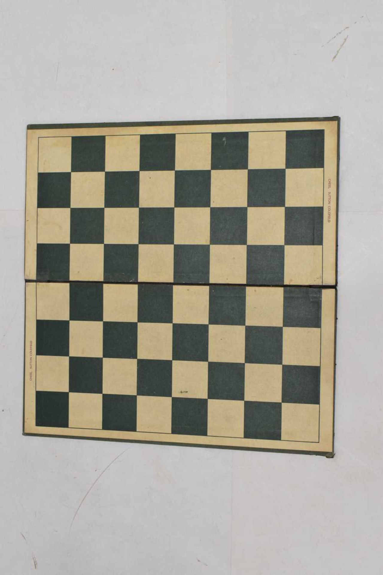 Staunton pattern boxwood and ebonised chess set - Image 6 of 10