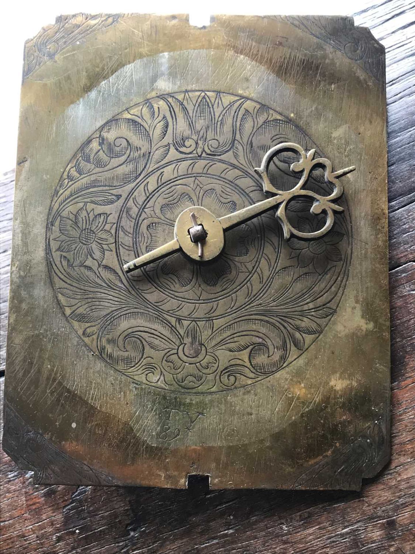 Chew Valley interest: late 17th Century and later brass lantern clock, Thomas Veale 1689 - Image 11 of 12