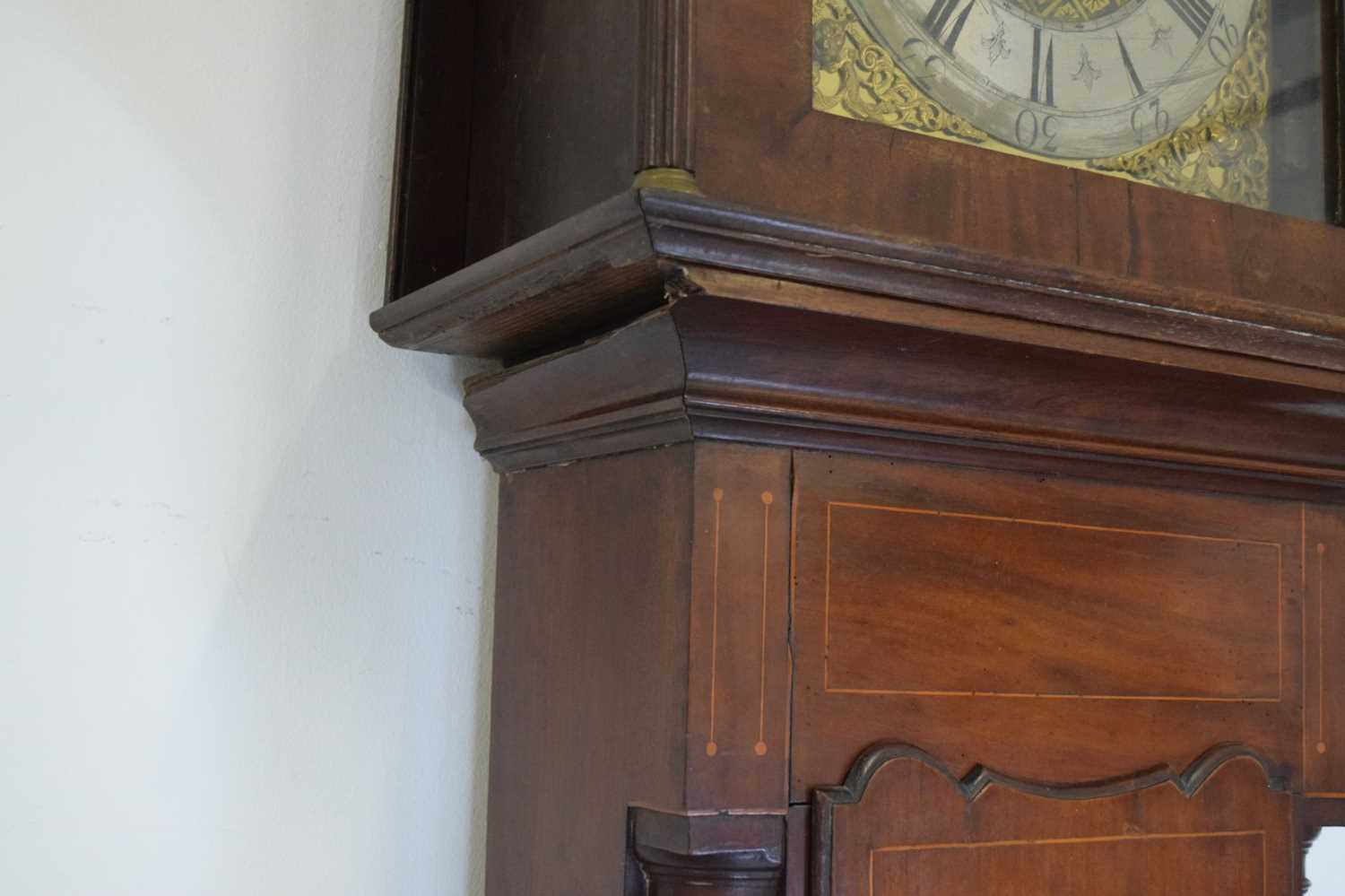 Early 19th Century inlaid mahogany cased 8-day brass dial longcase clock - Richard Hornby, Oldham - Image 2 of 14