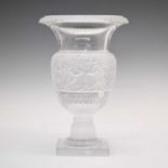 Lalique - 'Versailles' pedestal vase