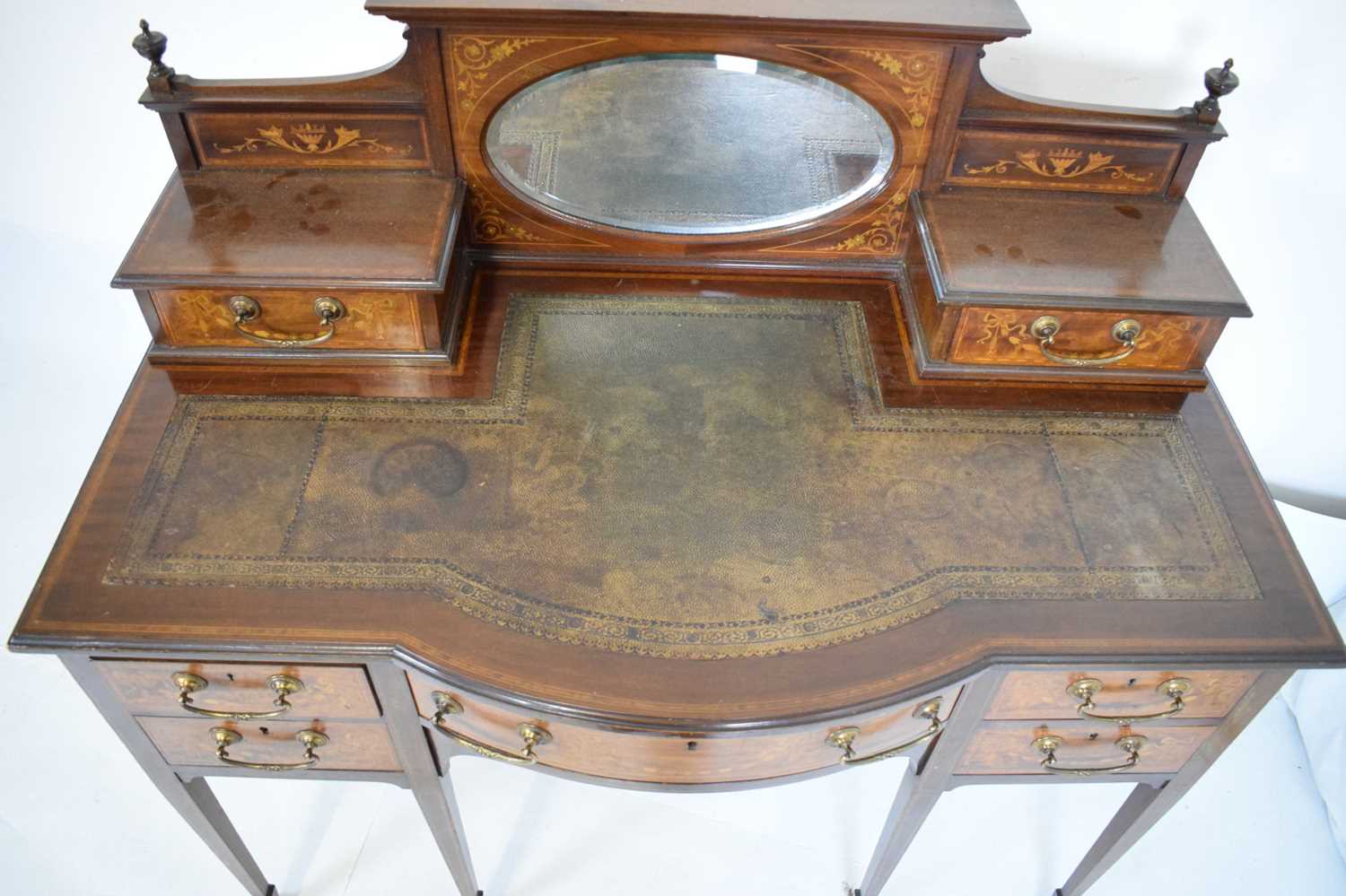 Late 19th/ early 20th Century inlaid dressing table - Image 4 of 22