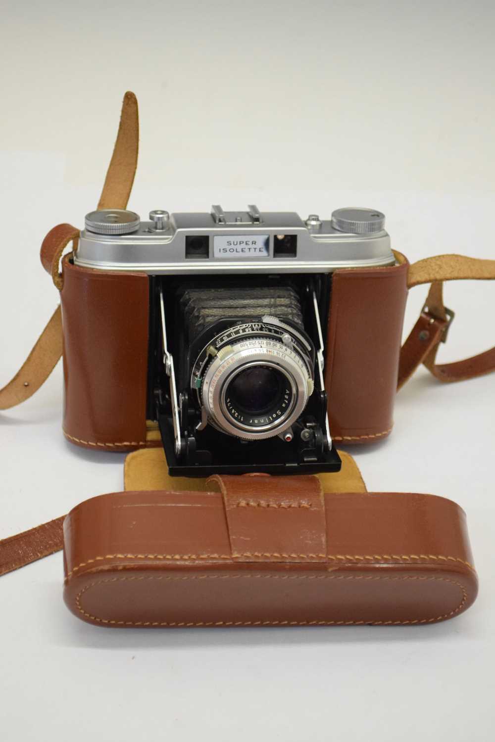 Agfa Super Isolette folding rangefinder camera - Image 8 of 10