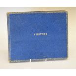 Earl's Court Visitor's book, 1950s