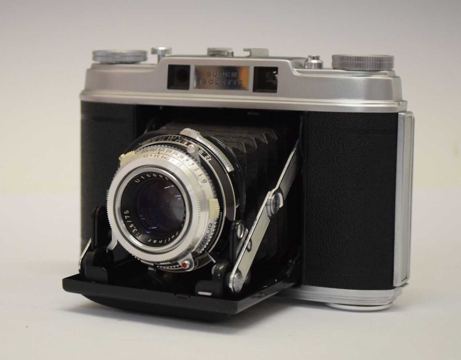 Agfa Super Isolette folding rangefinder camera