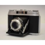 Agfa Super Isolette folding rangefinder camera
