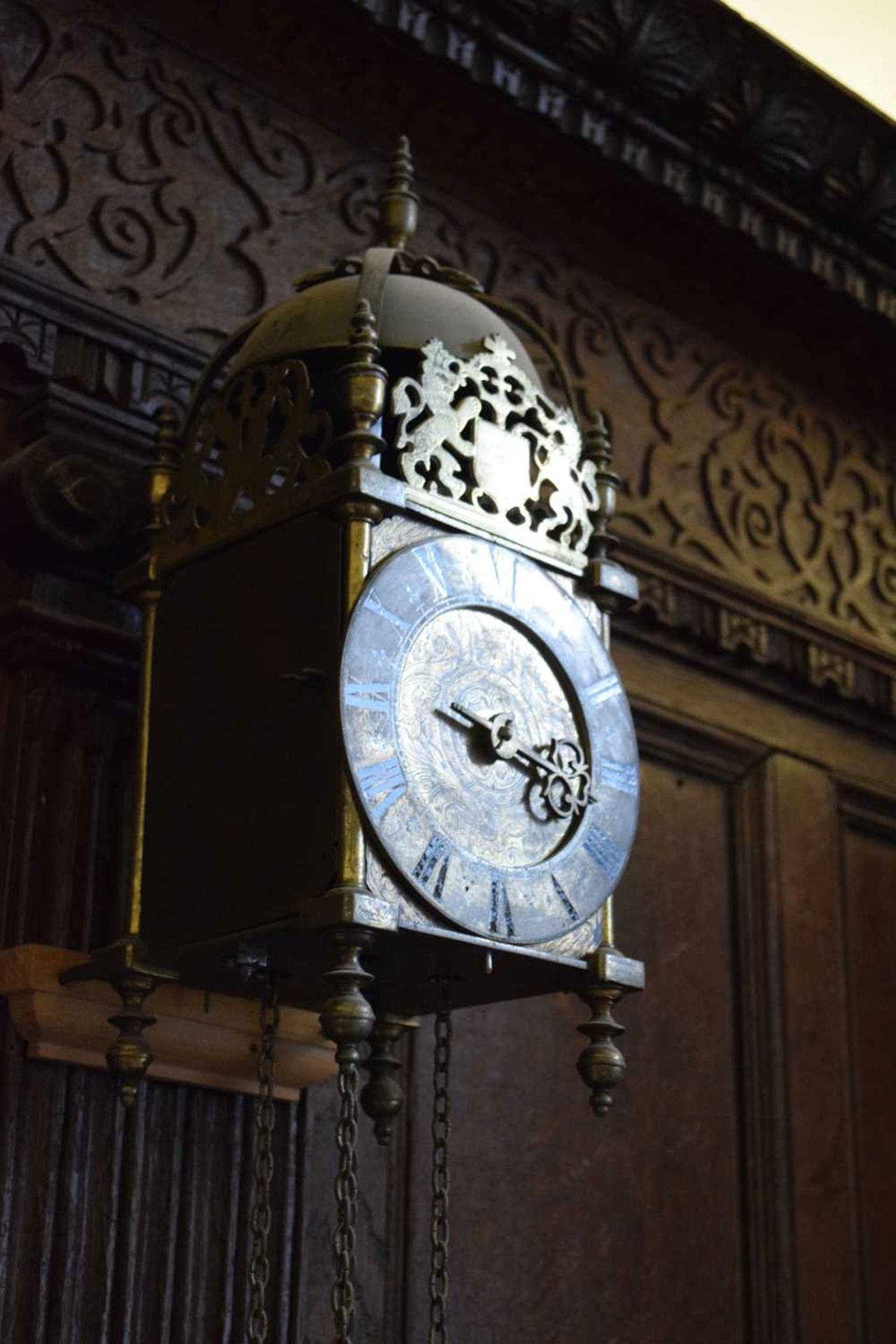 Chew Valley interest: late 17th Century and later brass lantern clock, Thomas Veale 1689 - Image 5 of 12