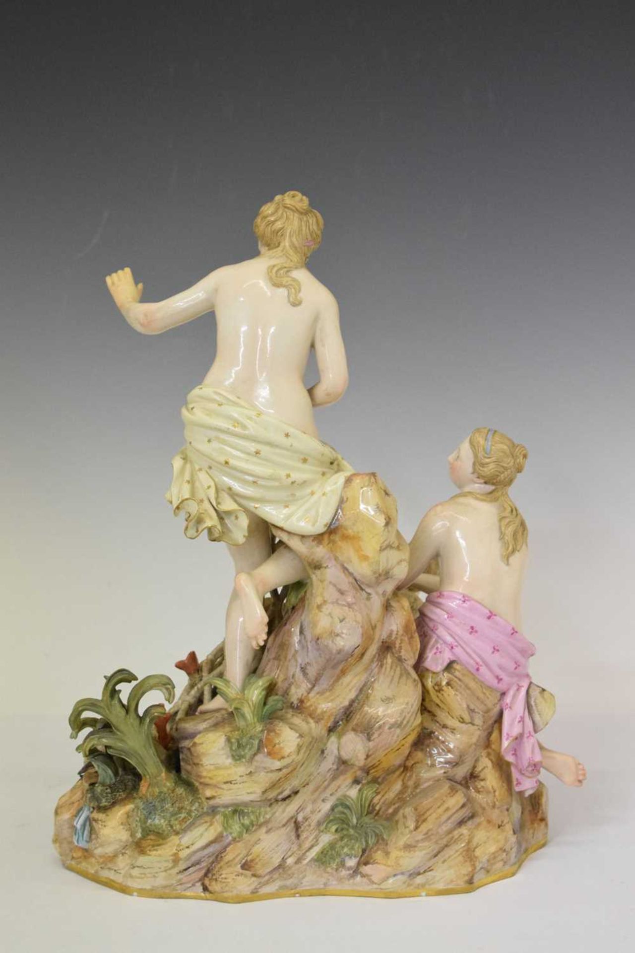 Meissen group ‘The Capture the Tritons’ - Image 3 of 11