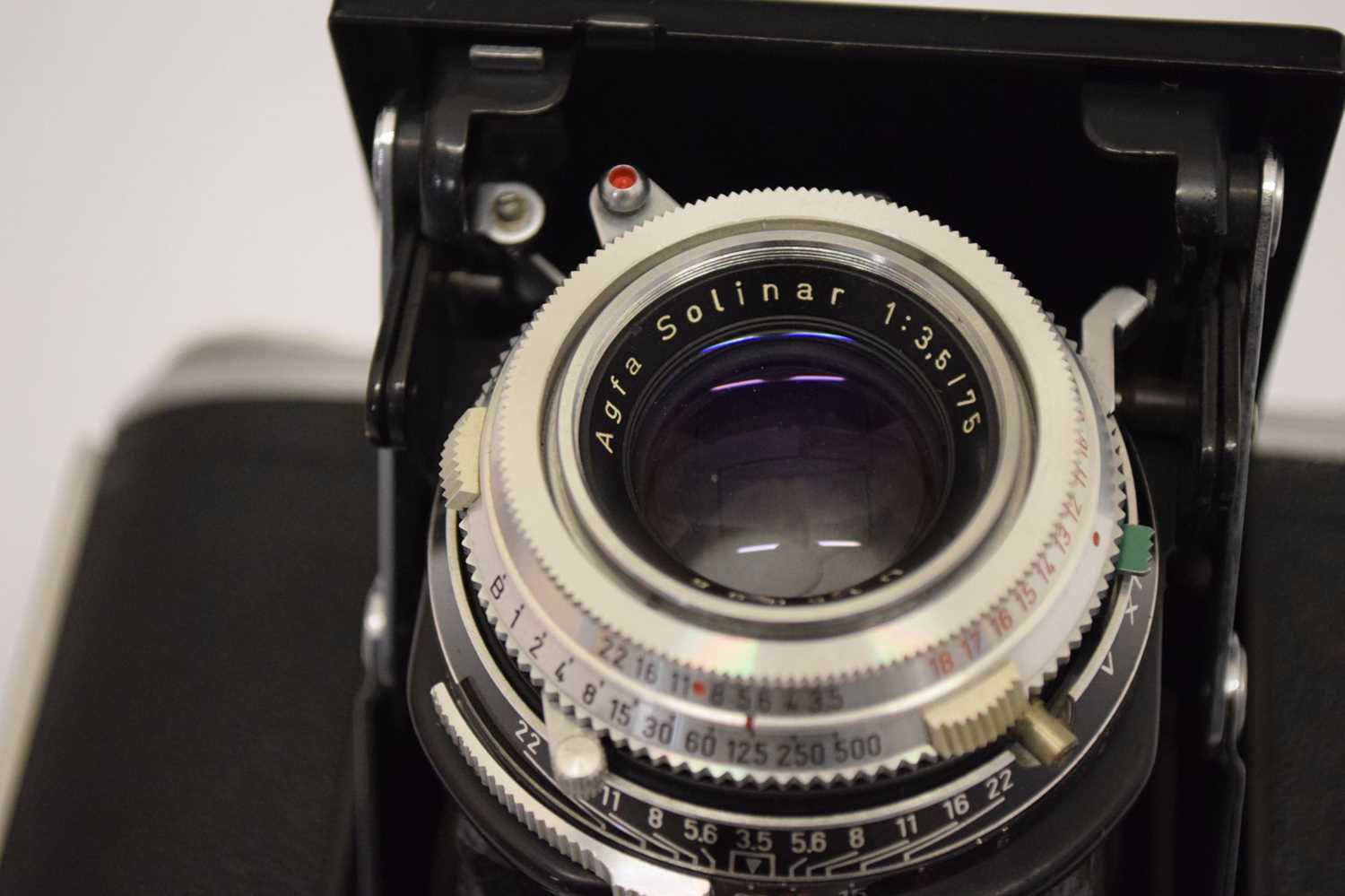 Agfa Super Isolette folding rangefinder camera - Image 7 of 10