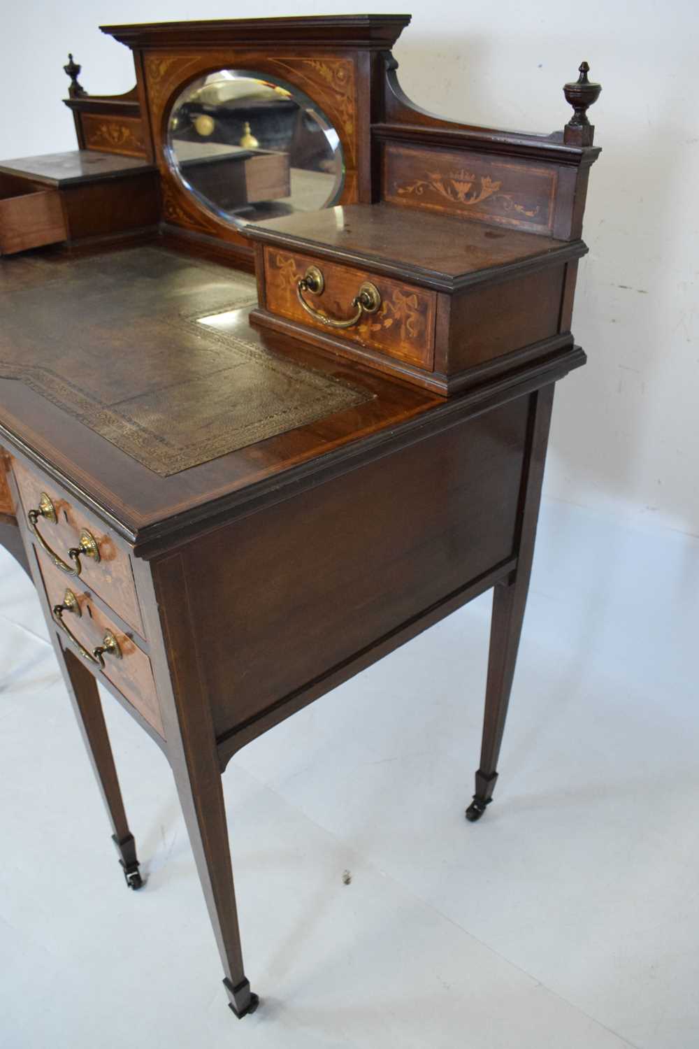 Late 19th/ early 20th Century inlaid dressing table - Image 8 of 22